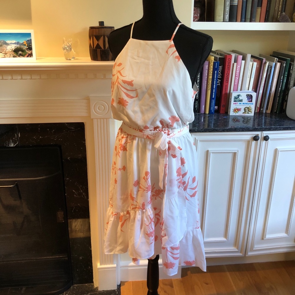 New! Joie Deme Dress in Porcelan